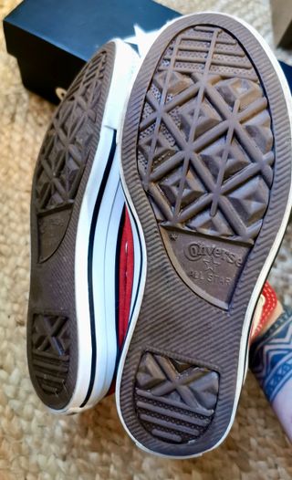 Converse All Star Hi Top Rojas Talla 38