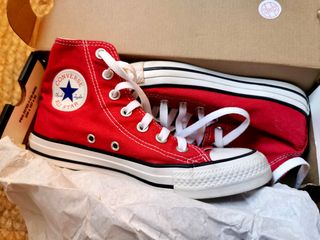 Converse All Star Hi Top Rojas Talla 38