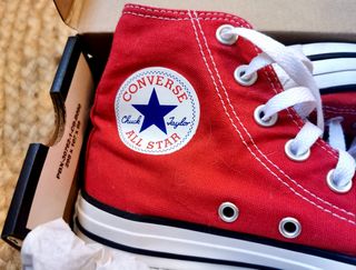 Converse All Star Hi Top Rojas Talla 38
