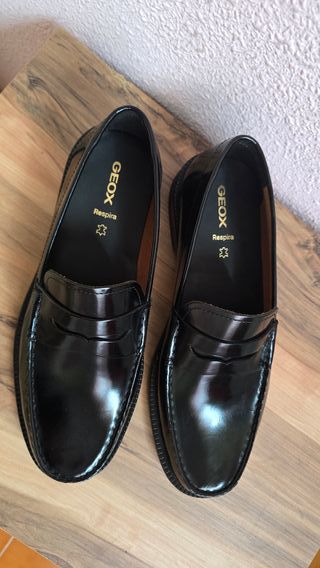 Mocasines Geox Negro Talla 42