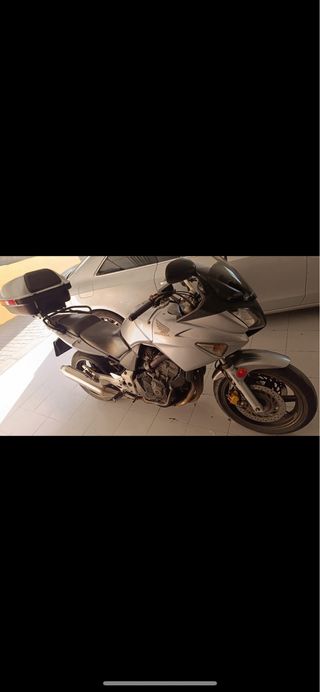 Honda CBF600S  ABS Plata con Baúl
