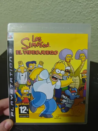 Los Simpson: El Videojuego PS3 Completo con manual
