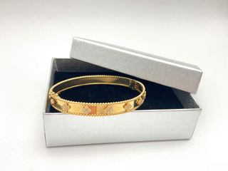 brazalete oro 18k