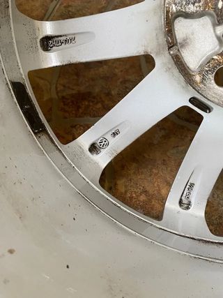 Llantas y neumáticos como nuevos VW Golf MK7