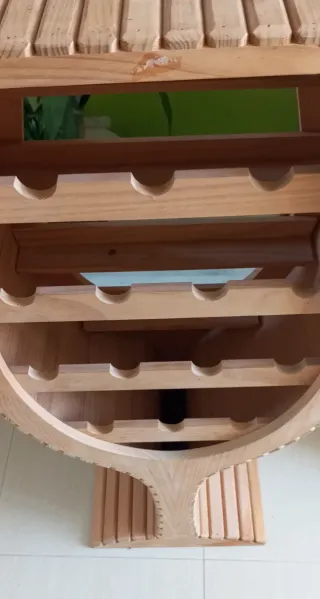 Botellero madera diseño copa nuevo