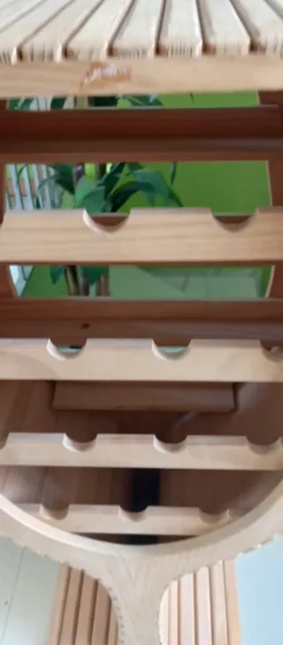 Botellero madera diseño copa nuevo