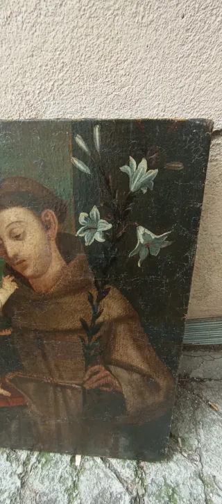 Cuadro San Antonio de alta época