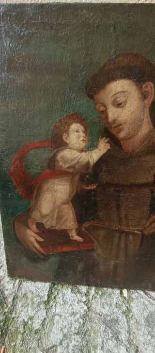 Cuadro San Antonio de alta época