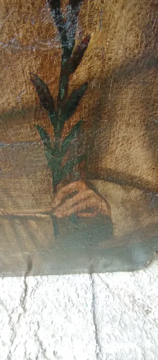 Cuadro San Antonio de alta época