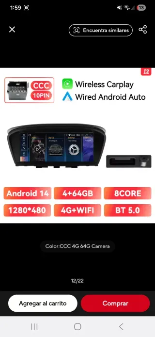 PANTALLA NAVEGADOR BMW E92 NUEVA A ESTRENAR!!!