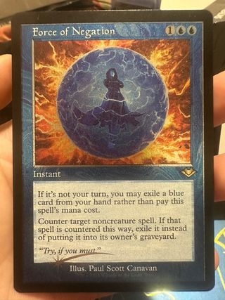 Magic The Gathering: Force of Negation R•9/40 NM