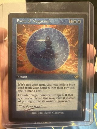 Magic The Gathering: Force of Negation R•9/40 NM