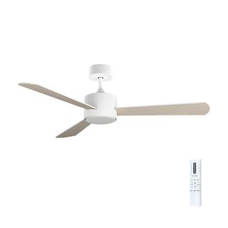 VENTILADOR TECHO ARTE CONFORT 30W 122CM 6 VELOCIDADES BLANCO/MADERA