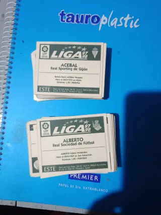 Lote 61 Cromos Fútbol 97-98