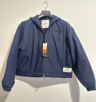 Chaqueta Bomber Nude Project Azul Talla XS