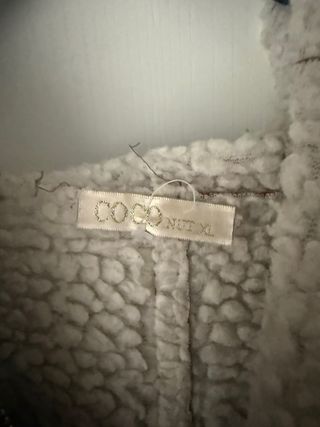 Abrigo borrego oversize