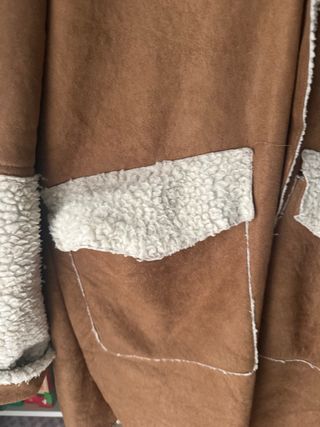 Abrigo borrego oversize