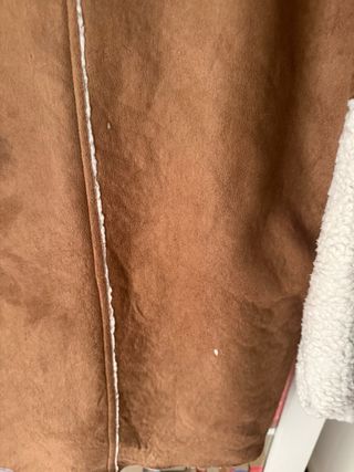 Abrigo borrego oversize