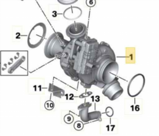 11658570083 TURBOCOMPRESOR BMW SERIE 3 LIM. (F30)