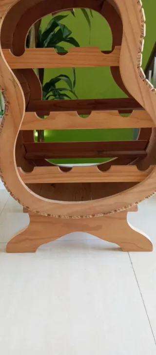 Botellero Madera Guitarra Nuevo