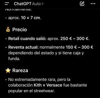 Cartera Versace x Kith ed. Limitada