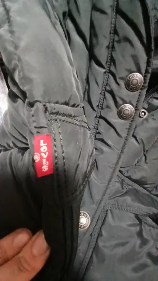 Abrigo Levi's Mujer Negro