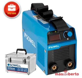 Soldador Inverter electrodos 160Amp SW1168