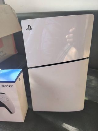 Consola PS5 Slim Disco Blanca