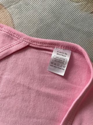 Dos capas de baño para bebé