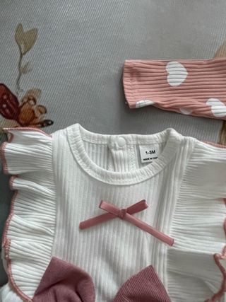 Lote 3 vestidos bebé niña
