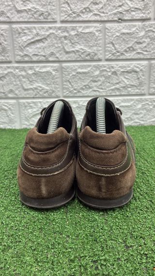 Scarpe Hogan Marrone Pelle/Tessuto