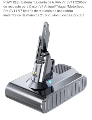 Batería 6.0Ah para Dyson V7 SV11