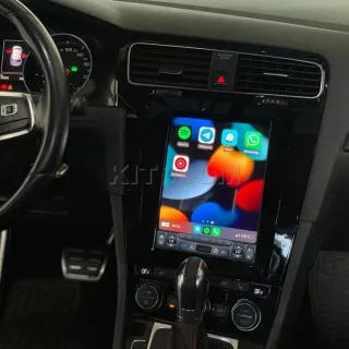 Rádio Android Golf VII tipo tesla com Carplay.