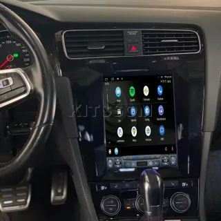 Rádio Android Golf VII tipo tesla com Carplay.