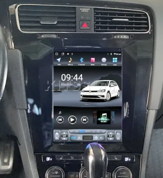 Rádio Android Golf VII tipo tesla com Carplay.