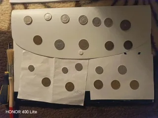 Colección de monedas antiguas