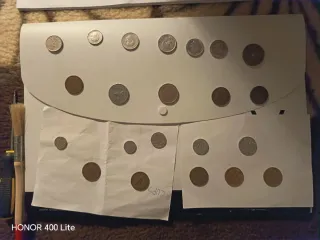 Colección de monedas antiguas