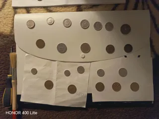 Colección de monedas antiguas