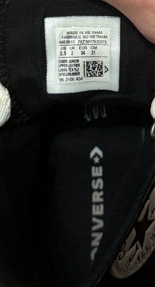 Converse All Star de Piel