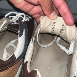 Zapatos Pedro del Hierro Marrones y Blancos