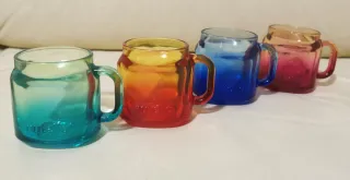 Set 4 tazzine caffè vetro Nutella Borgonovo 2025