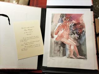 Litografía Bonito de Óscar Estruga Edición Limitad