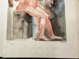 Litografía Bonito de Óscar Estruga Edición Limitad