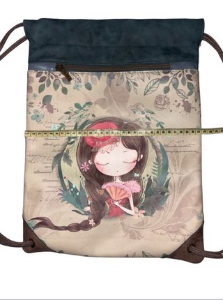 Mochila Sweet Candy Ilustrada Vintage