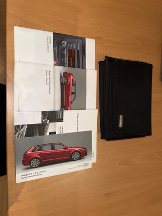 Carpeta documentación Audi A3