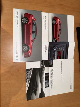 Carpeta documentación Audi A3