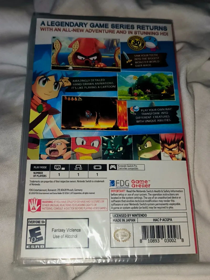 Monster Boy and the Cursed Kingdom Nintendo Switch afbeelding 2