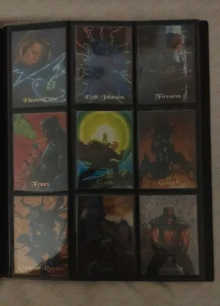 Set completo Skybox Malibu Comix 1994