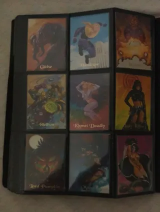 Set completo Skybox Malibu Comix 1994