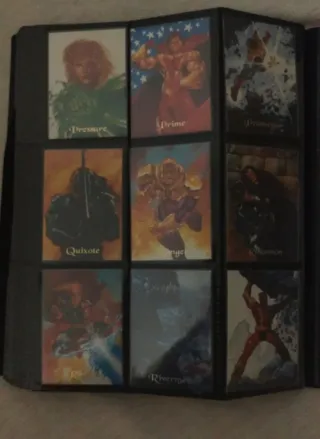 Set completo Skybox Malibu Comix 1994